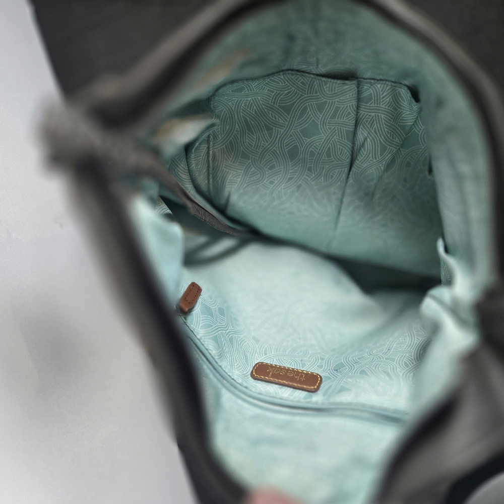 The Sak Gray Studded Shoulder Bag Casual Versatile - Picture 5 of 9